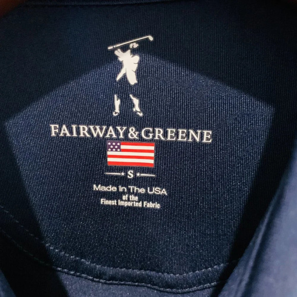Fairway & Greene Golf Polo New with Tags Size Small MADE IN USA - Picture 3 of 5